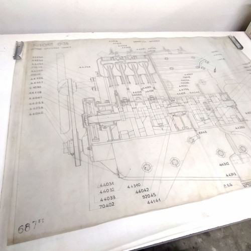 Disegno tecnico originale - , di