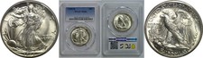 1944 mezzo dollaro - 1944-d, walking