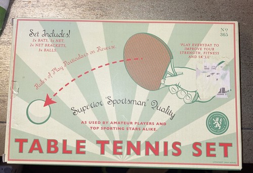 Table tennis set ping - table,