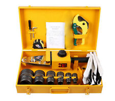 Polifusore Saldatura Tubi Plastica PVC Stazione Saldante 1500W 6 Matrici