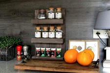 Legno Scaffale Erbe Aromatiche