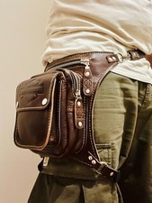 Borsa da gamba leg bag cuoio