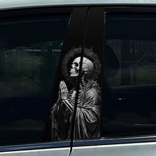 2x Rosa Teschio Pregare