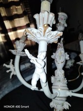 antico lampadario Capodimonte
