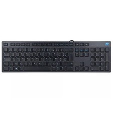 DELL KB216 TASTIERA CABLATA USB LAYOUT FRANCESE AZERTY FR CON FILO MULTIMEDIALE