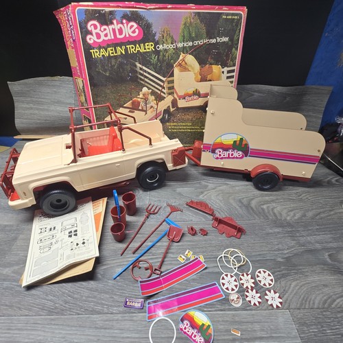 Rimorchio mattel barbie - rimorchio,