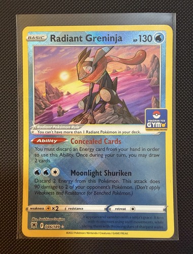 Radiant greninja gym - greninja,