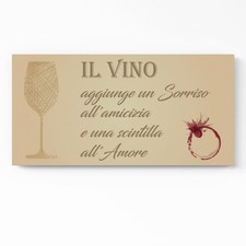 Quadro moderno con frase sul