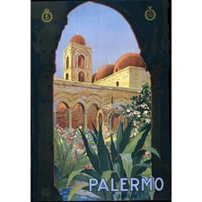 Palermo - Stampa giclée su tela laminata 40x50 pollici
