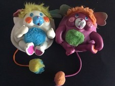 Lotto  2 Pocket Popples PUFFBALL POPPLE Mattel Vintage Anni 80