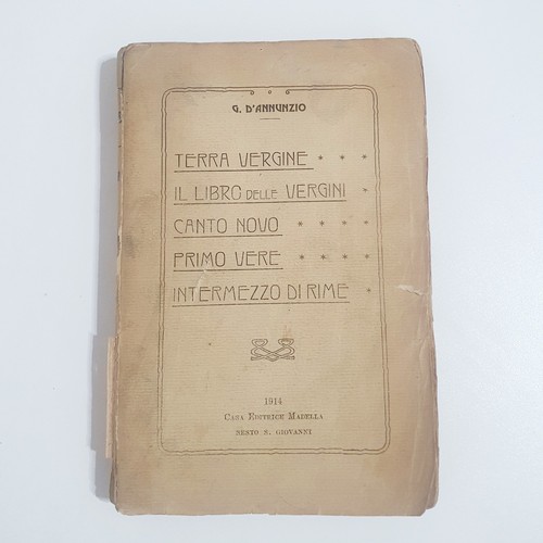 Gabriele annunzio terra - d'annunzio, –
