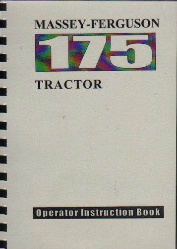 Massey ferguson 175 tractor - massey,