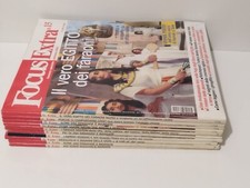 LOTTO 10 RIVISTE FOCUS EXTRA N. 4 6 9 10 11 14 15 18 19 27