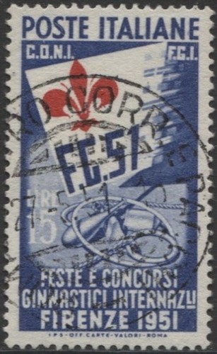 Repubblica 1951 ginnici 15 - -,