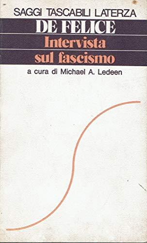 Intervista sul fascismo renzo - intervista,