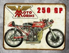 Plaque metal vintage Moto