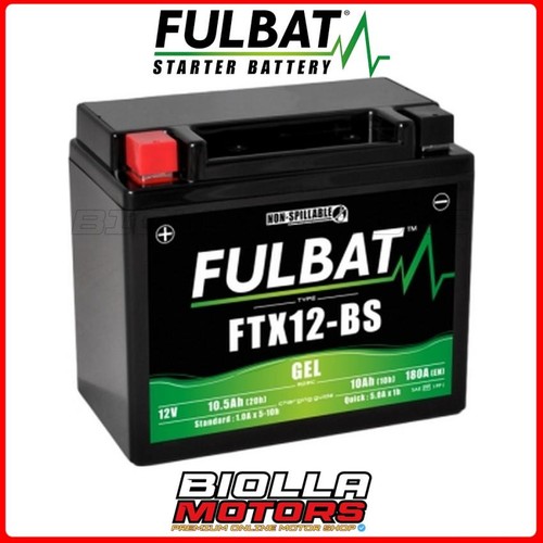 Ftx12 batteria fulbat gel - ftx12-bs,