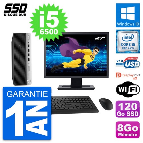 Prodesk 600 sff ecran - pc,
