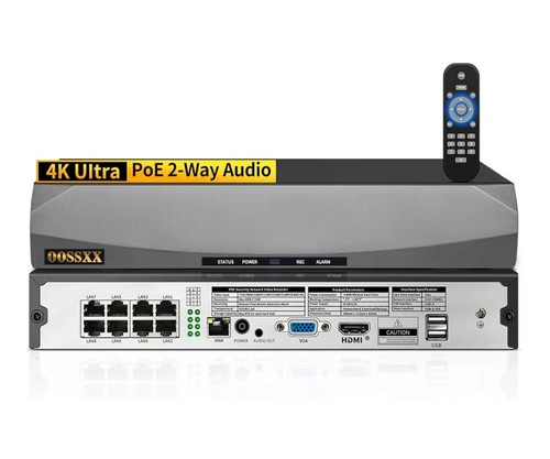 Registratore sicurezza 4k - registratore,