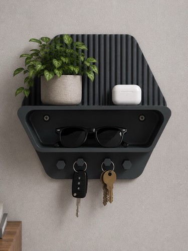 Mensola organizer moderna per