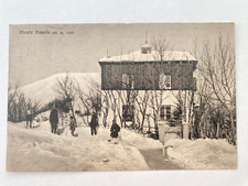 MC482 CARTOLINA MONTE ANTOLA (GE) - LIGURIA - RIFUGIO BENSA - VIAGGIATA 1927