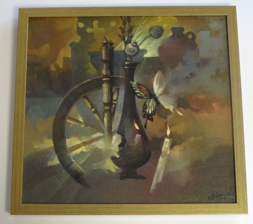 Quadro russo firmato - quadro,