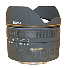 Obiettivo Fisheye diagonale