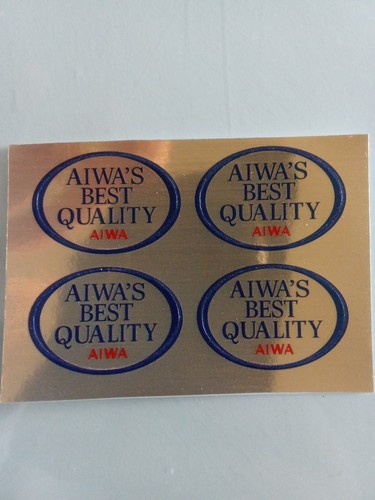 Four stickers for - , walkman