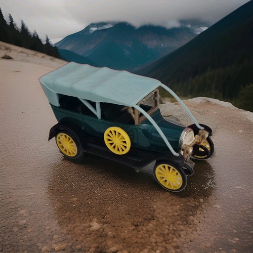 Politoys fiat modello 4 - politoys, 1/43