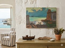 Dipinto Opera Quadro Renato