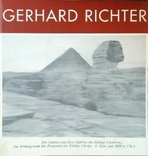 GERHARD RICHTER CORA' BRUNO GLI ORI 1999  BROSSURA CON ALETTE