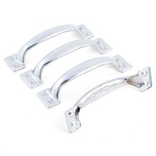 4x Maniglia Argentato Armadio