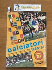 ALBUM PANINI  CALCIATORI 1980 - 81, BUONO, QUASI COMPLETO(-95), (345VN3)