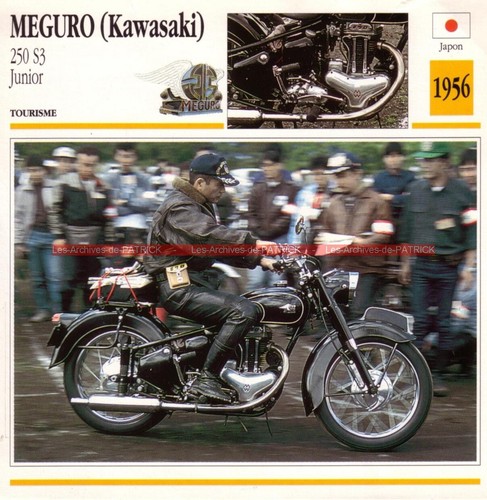 Kawasaki 250 junior meguro - kawasaki,