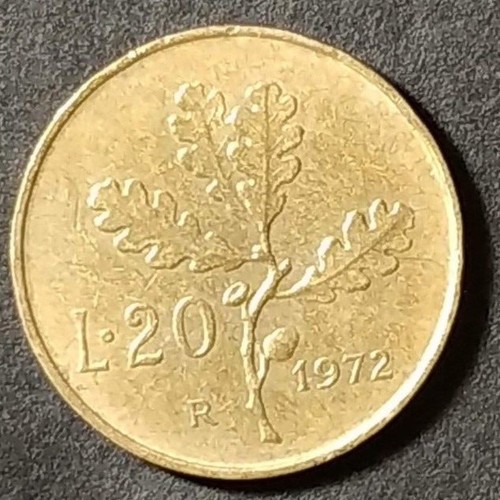 Lire repubblica italiana da - 20,