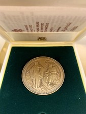 Medaglia annuale Papa Francesco Anno I (2013) Con ERRORE