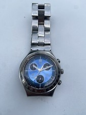 Swatch Irony Chrono Orologio Cronografo Acciaio Vintage 1996