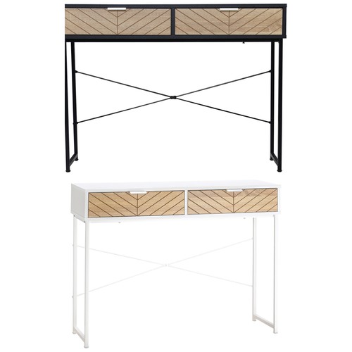 Homcom tavolo consolle con - tavolo, 2