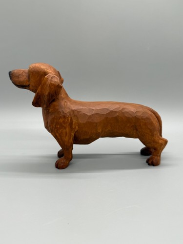 Statuina legno intagliato a - legno,