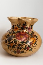 Vaso In Ceramica Dipinto A