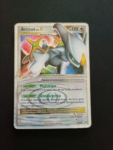Arceus liv 99 rara - liv.x,