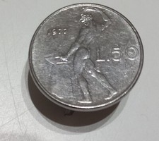 50 LIRE 1977 REPUBBLICA