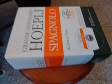 Grande dizionario di Spagnolo Laura TAM Hoepli 3° edizione con CD Ottimo  Stato 