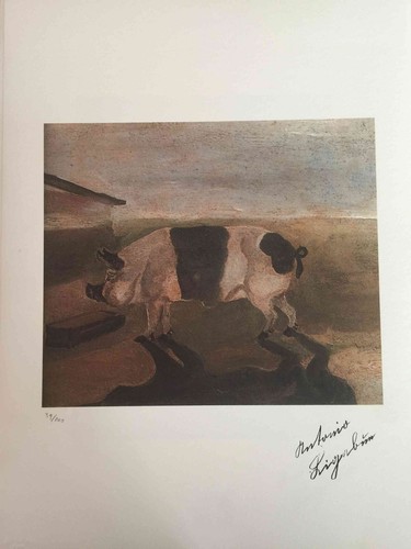 Antonio ligabue litografia - antonio,