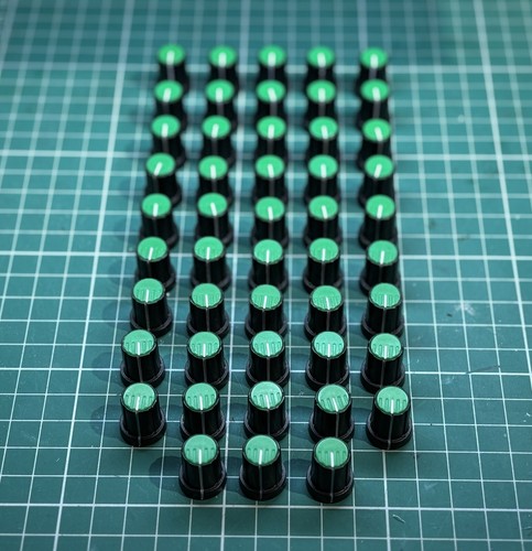 Manopola nero verde per - manopola,