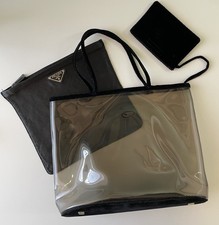 Borsa prada plexi bag pvc - borsa,