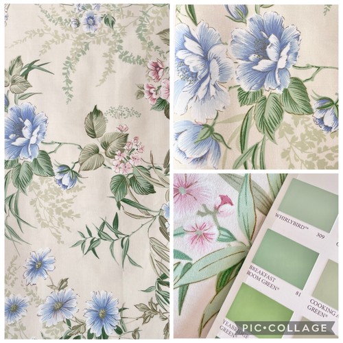 Tessuto vintage fiori - tessuto,