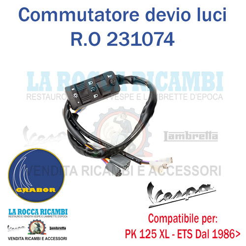Devio luci vespa - devio, pk