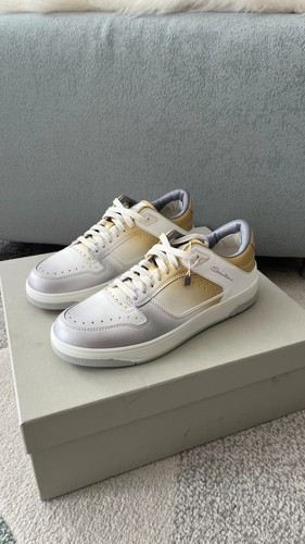 Sneakers pelle bianca - sneakers,