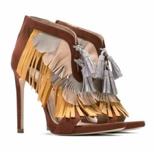 ZARA SCARPE TACCO SANDALI CON